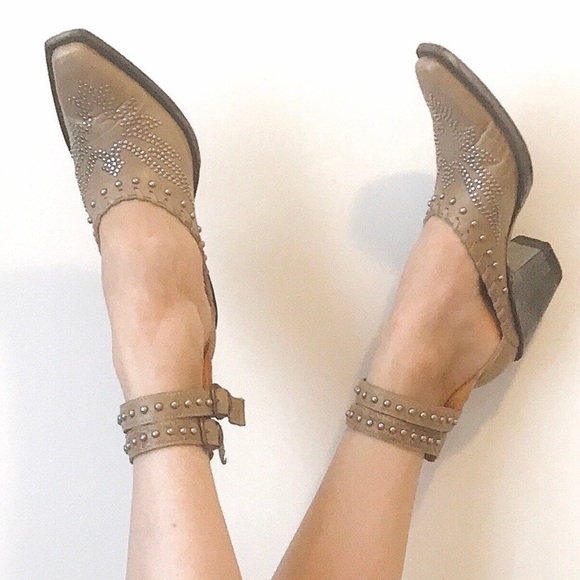 Old Gringo Shoes - Old Gringo • Evangelina Shoes in Tan/Bone